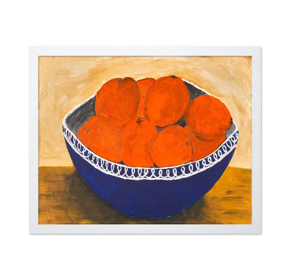 Orange Bowl Still Life No2