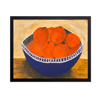 Orange Bowl Still Life No2
