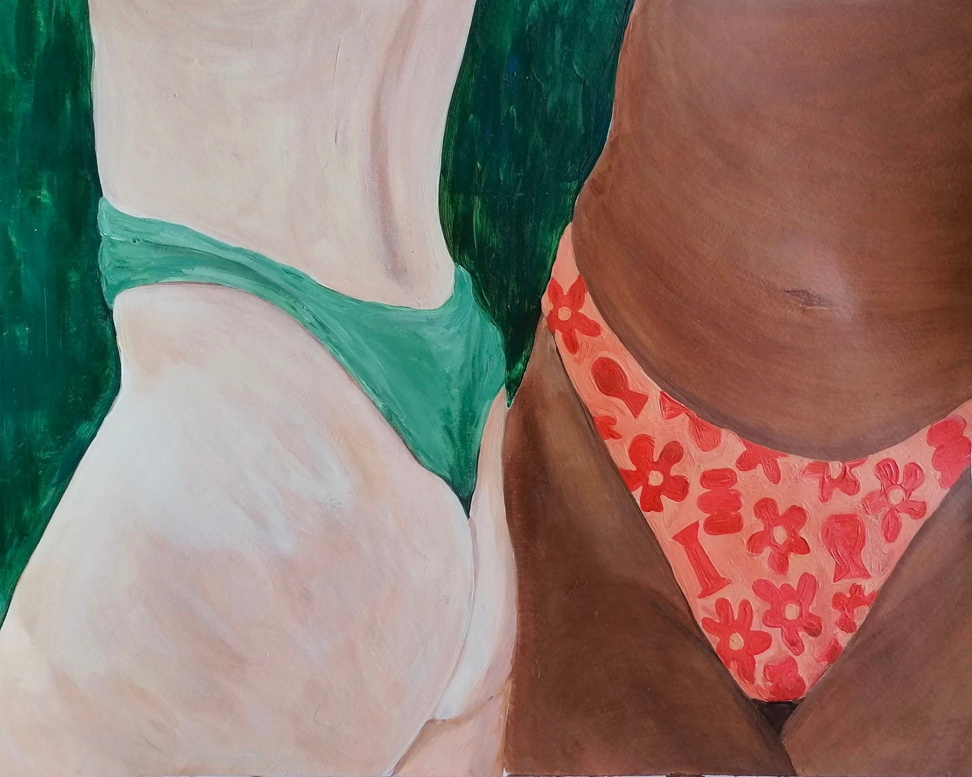 Bikini Duo Close Up