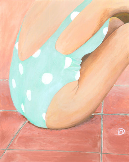 Polka Dot Swimsuit