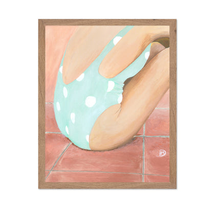 Polka Dot Swimsuit