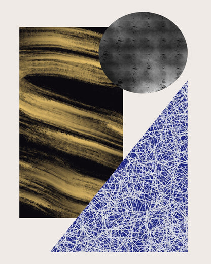 Textured Geometric Contrast