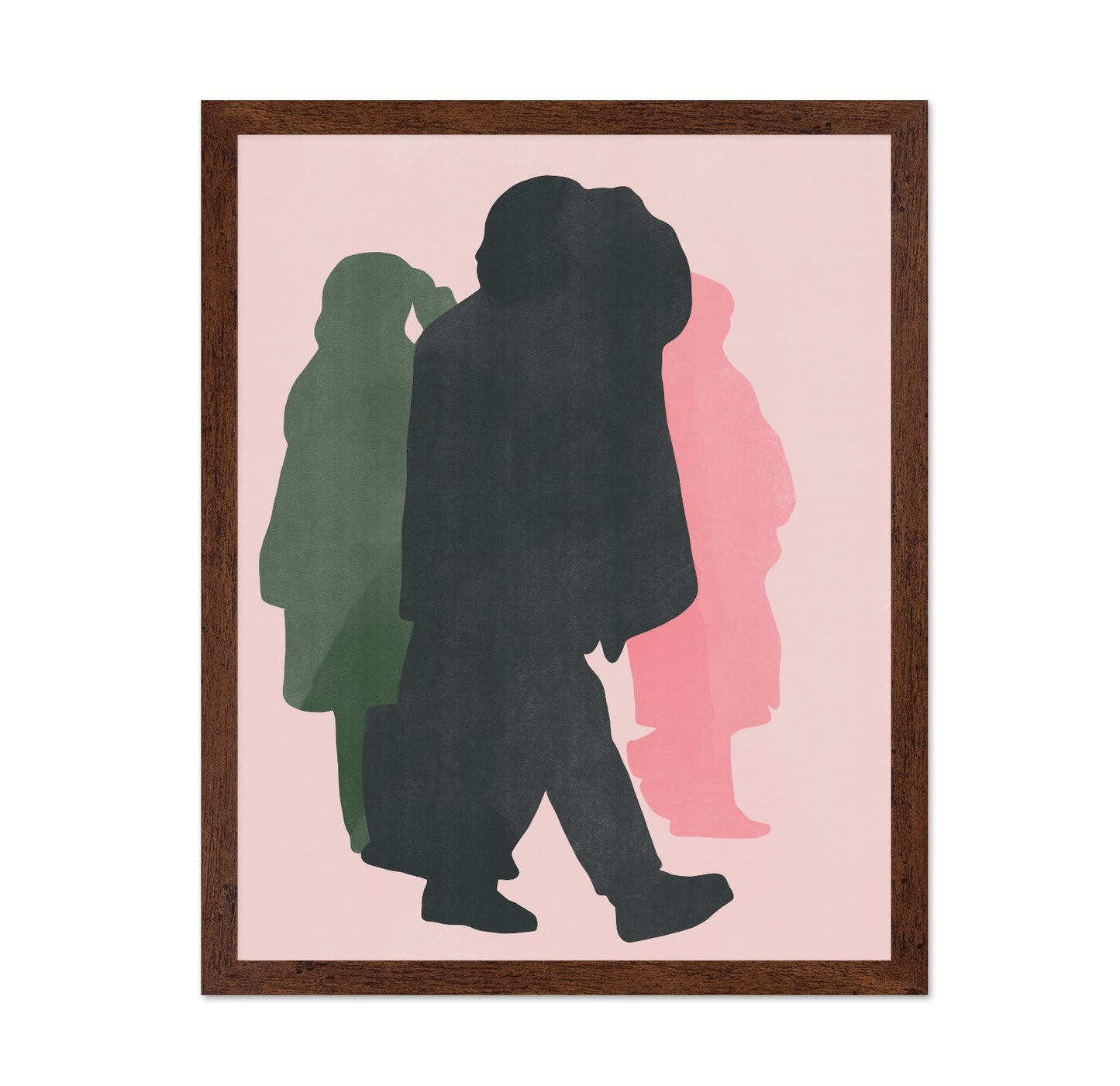 Three Figures Silhouette