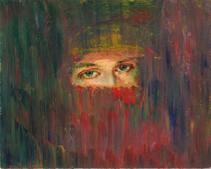 Hidden Eyes Portrait