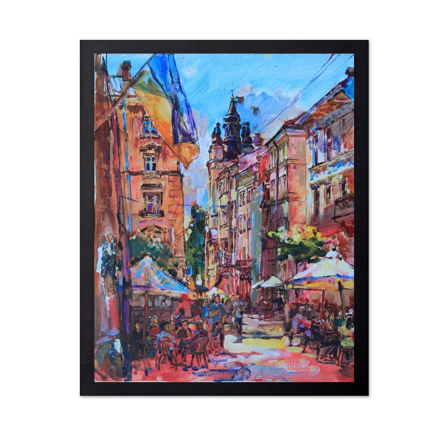 Old Town Street Scene