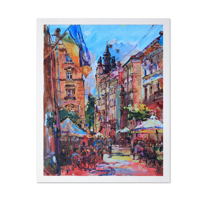 Old Town Street Scene