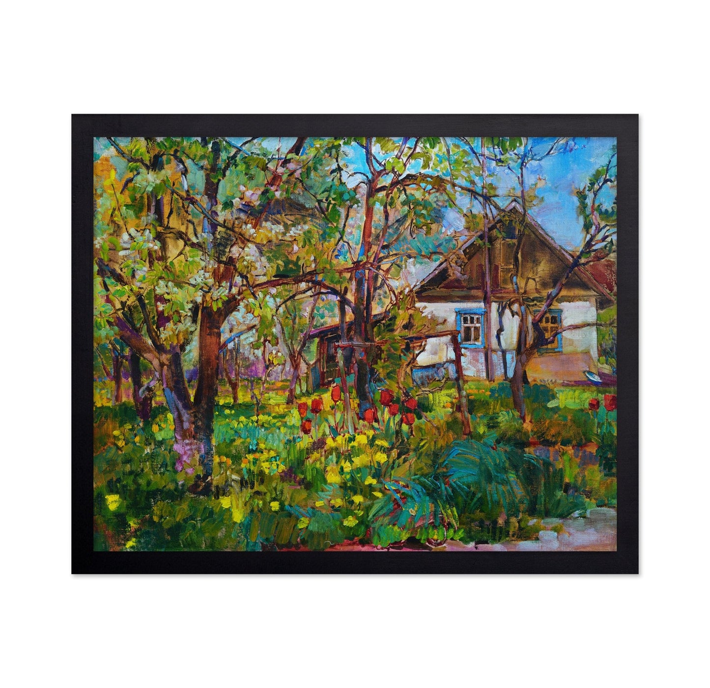 Garden Cottage Scene