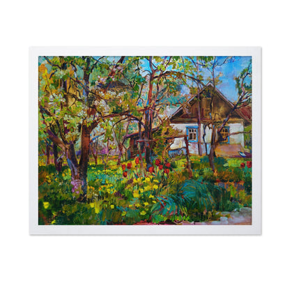 Garden Cottage Scene