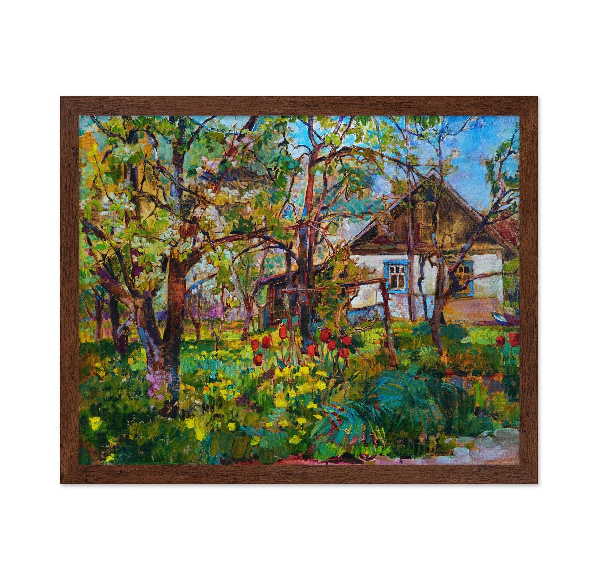 Garden Cottage Scene