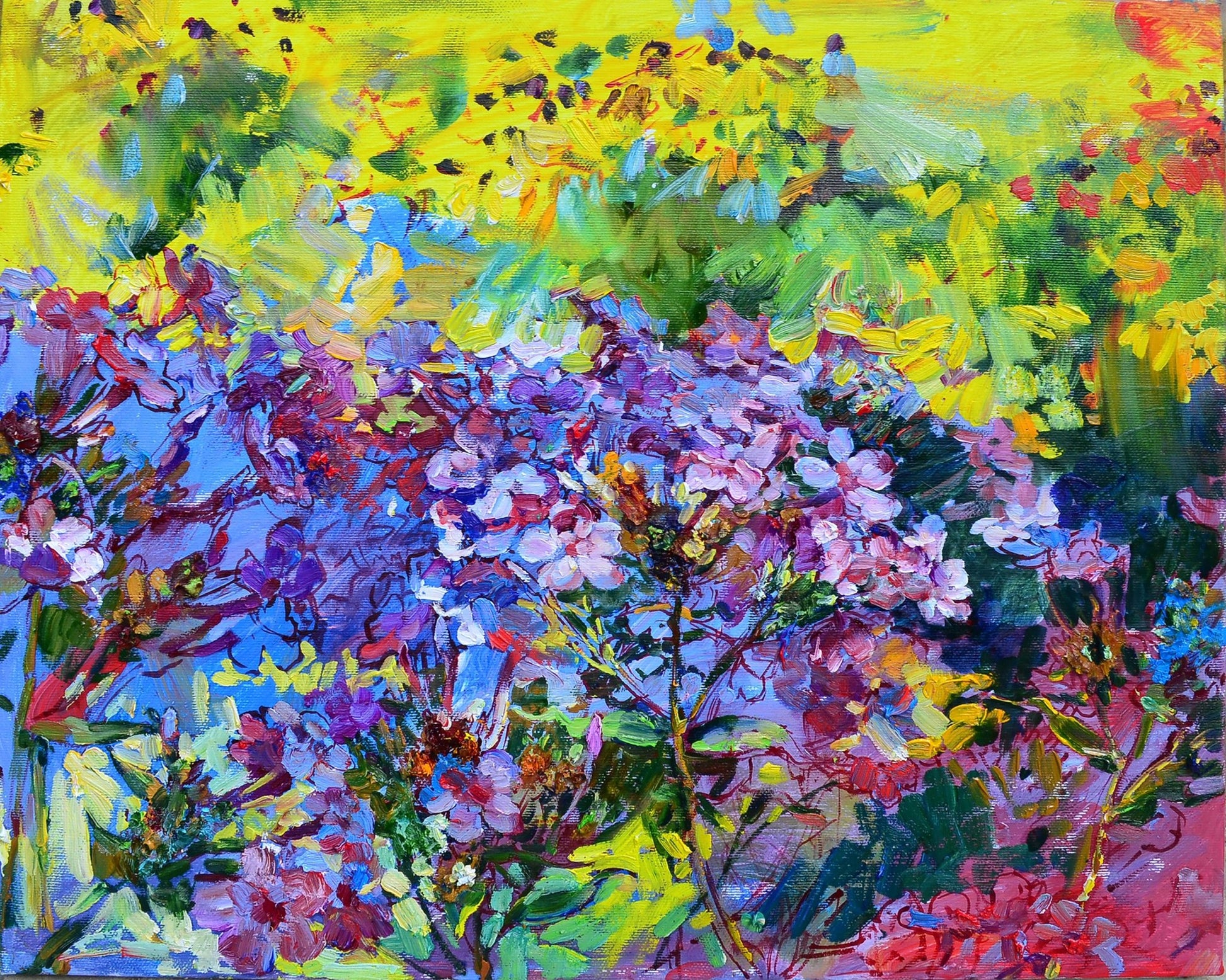 Vibrant Floral Garden No4