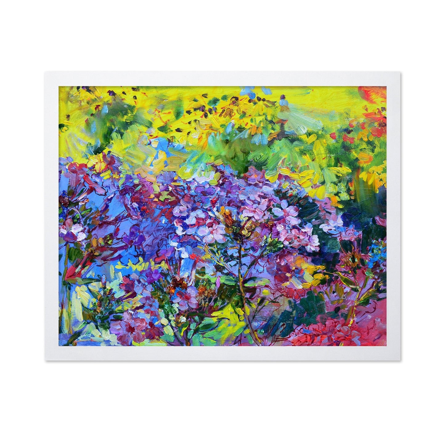 Vibrant Floral Garden No4