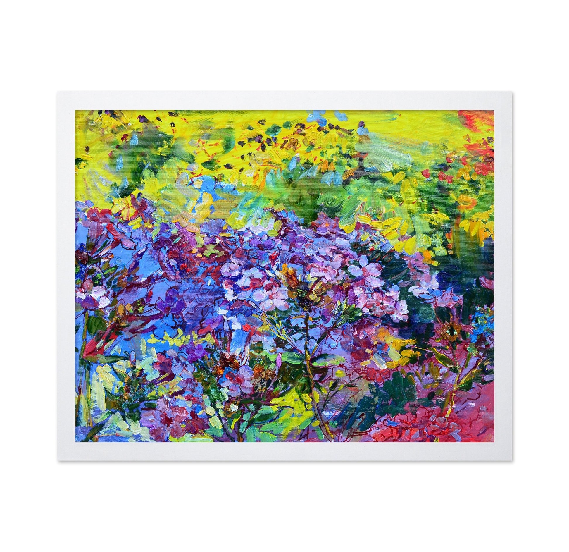 Vibrant Floral Garden No4