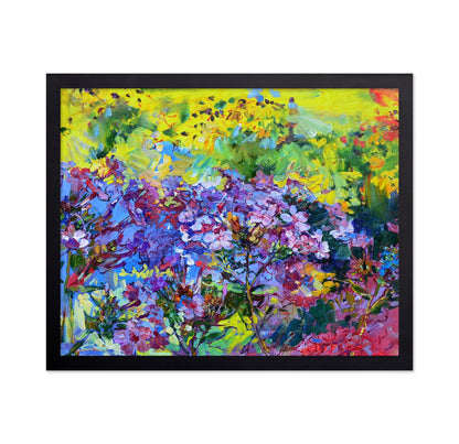 Vibrant Floral Garden No4