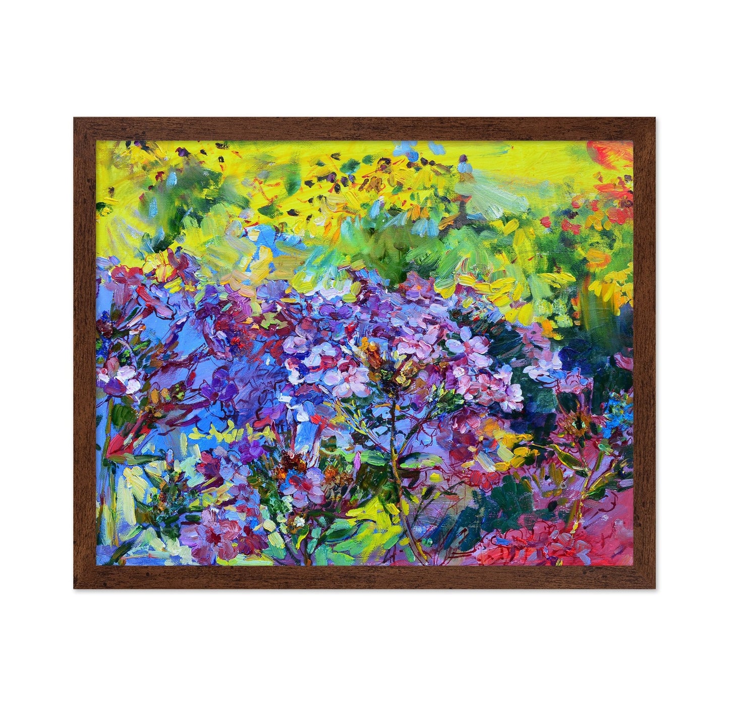 Vibrant Floral Garden No4