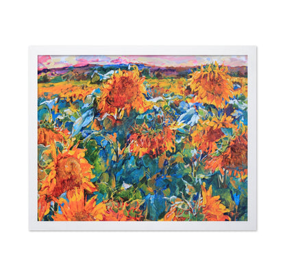 Sunflower Field View