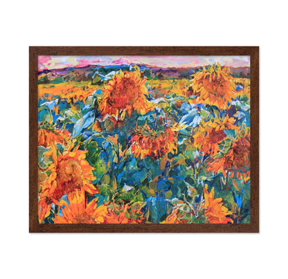 Sunflower Field View