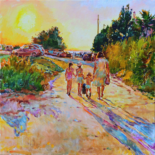 Sunset Family Walk