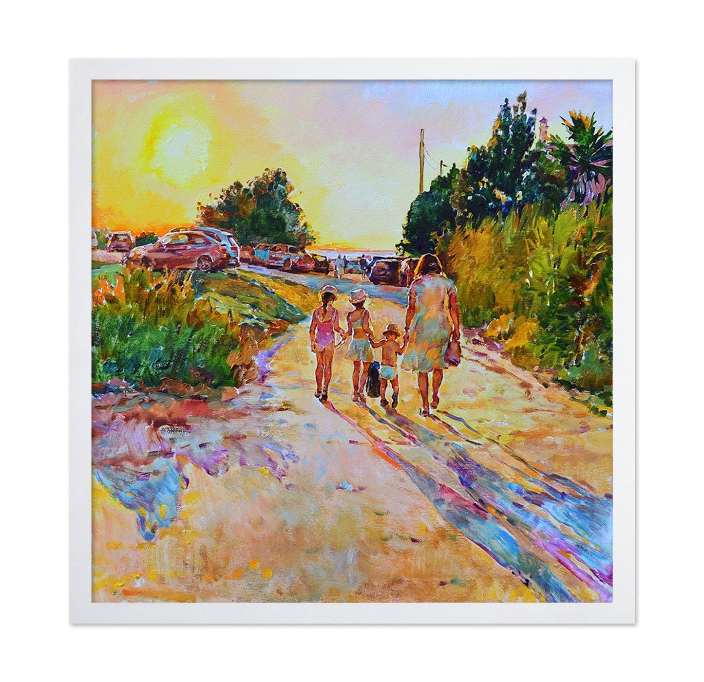 Sunset Family Walk