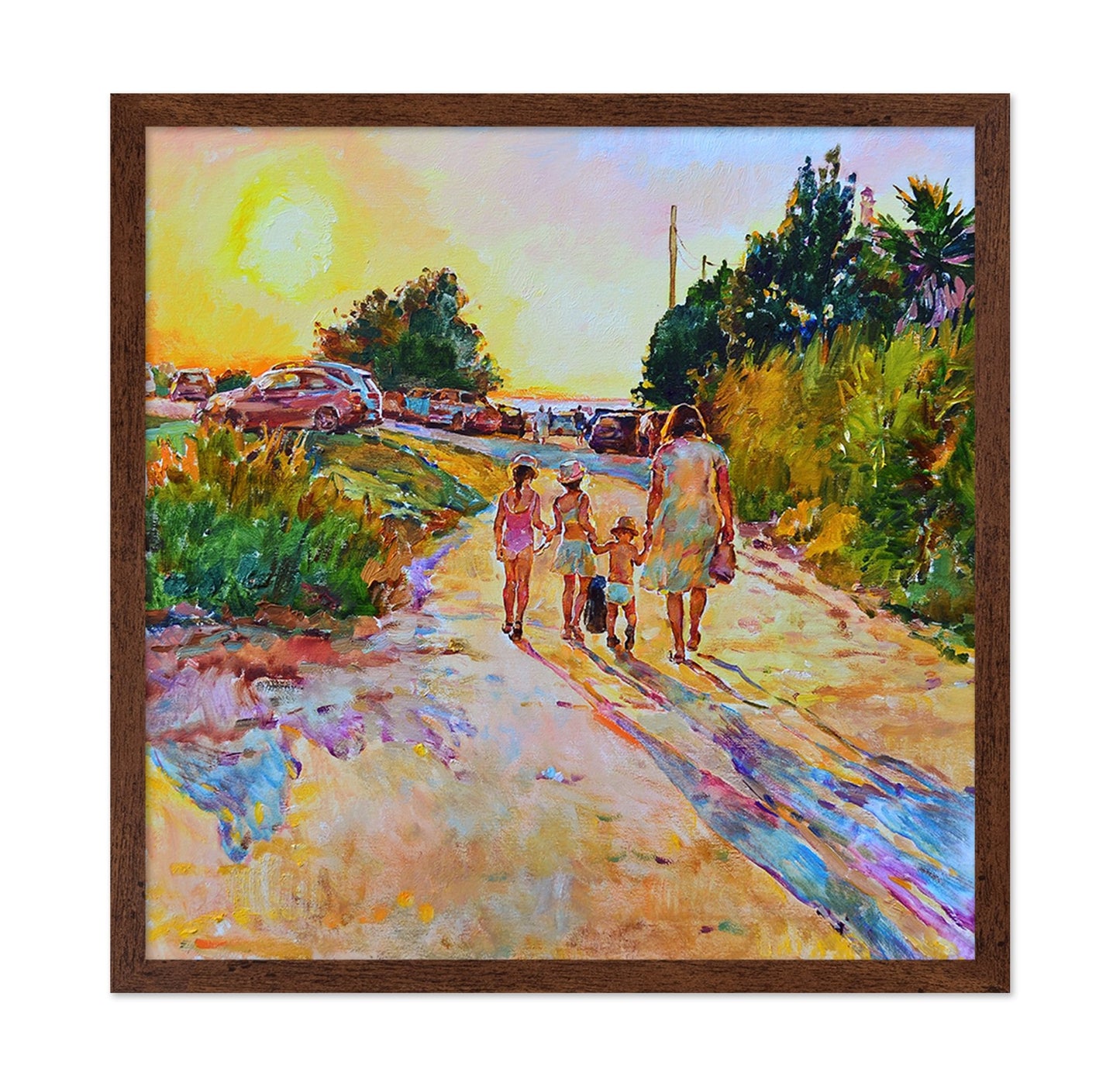 Sunset Family Walk