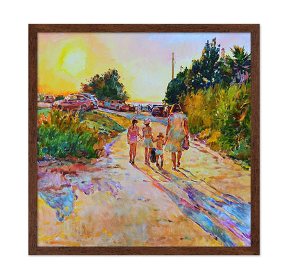 Sunset Family Walk