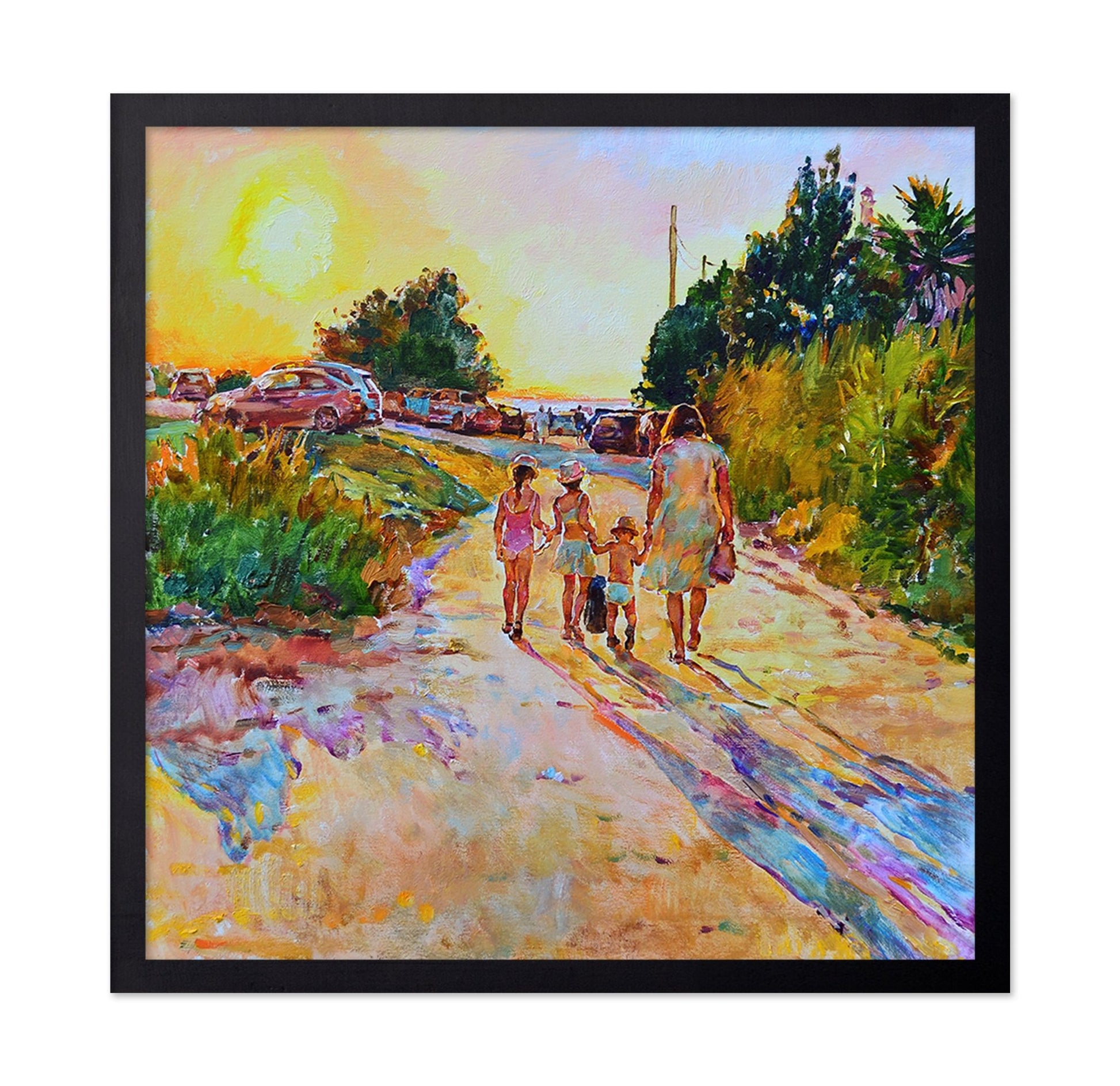 Sunset Family Walk