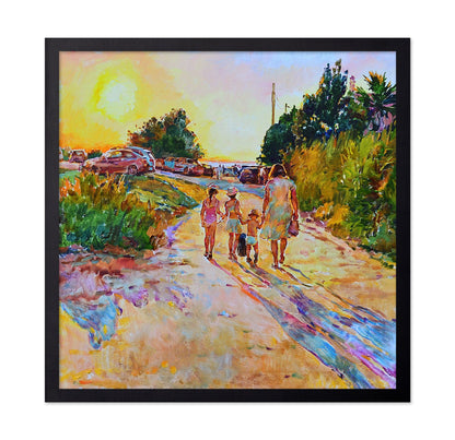 Sunset Family Walk