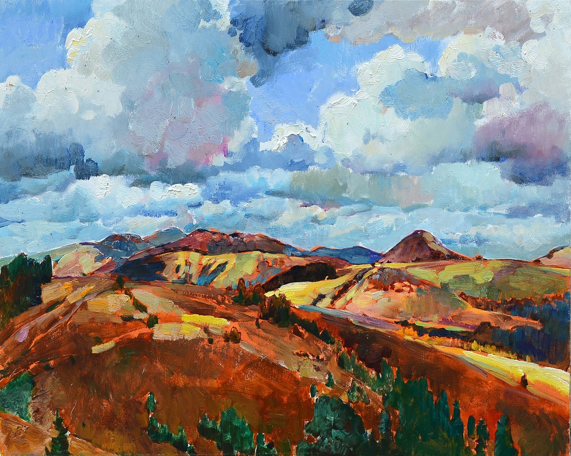 Rolling Hills Landscape No2