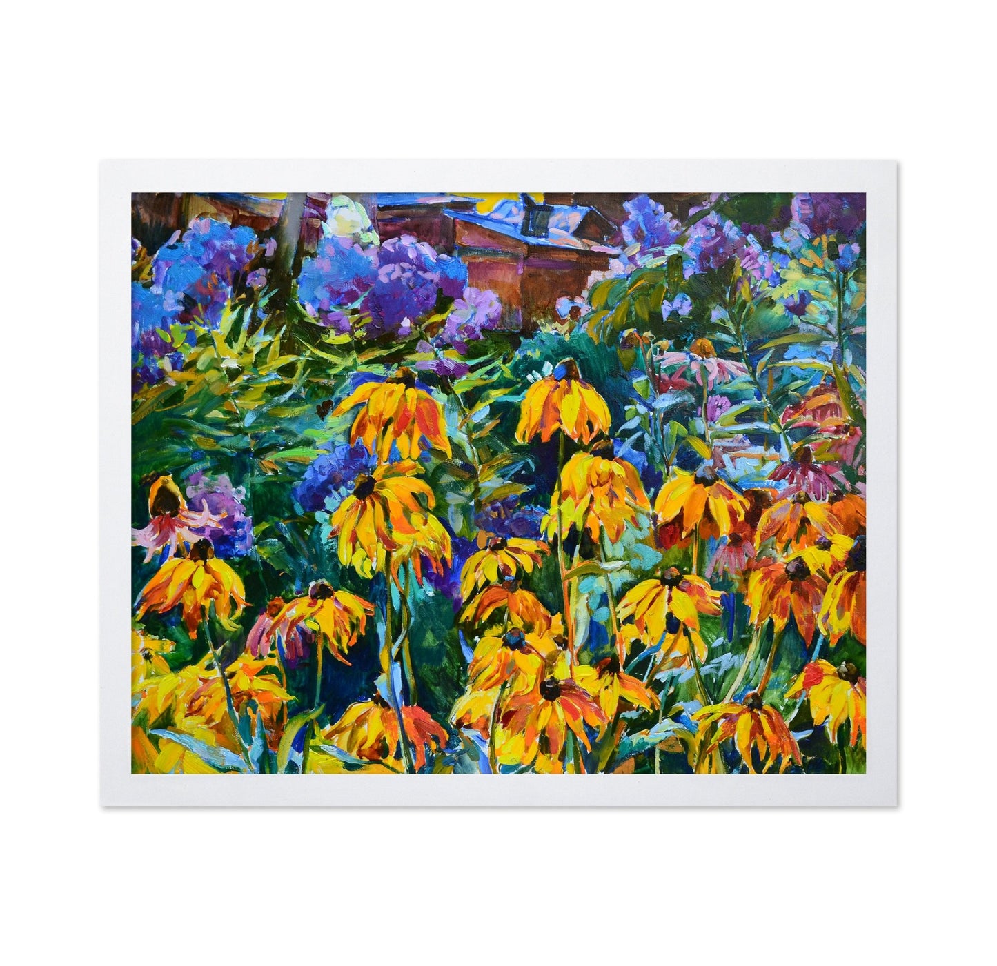 Golden Coneflower Garden