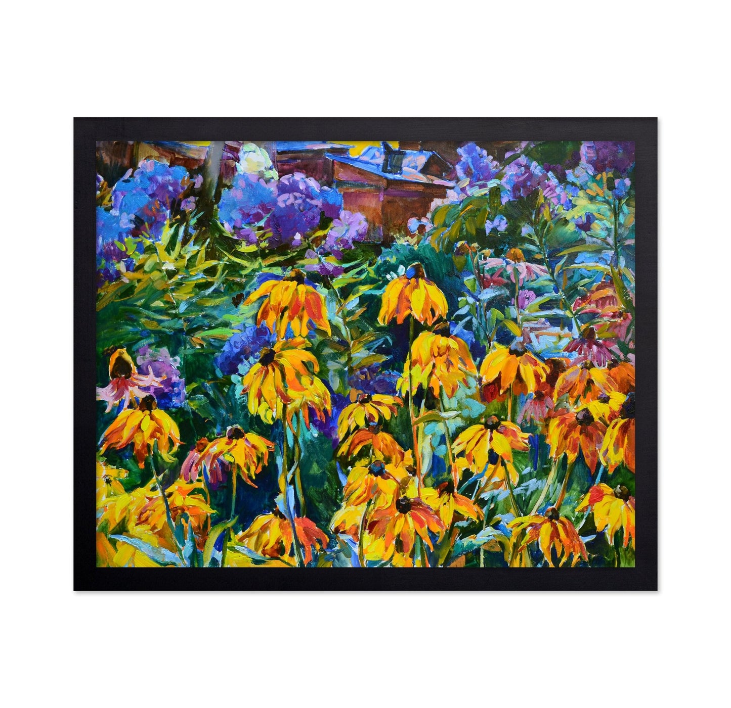 Golden Coneflower Garden