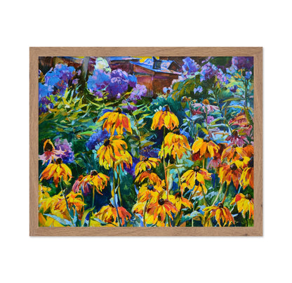 Golden Coneflower Garden