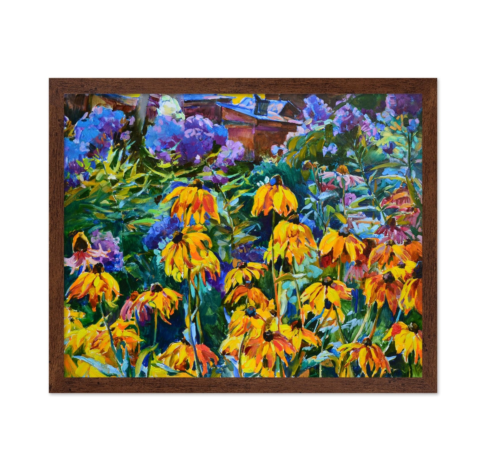 Golden Coneflower Garden