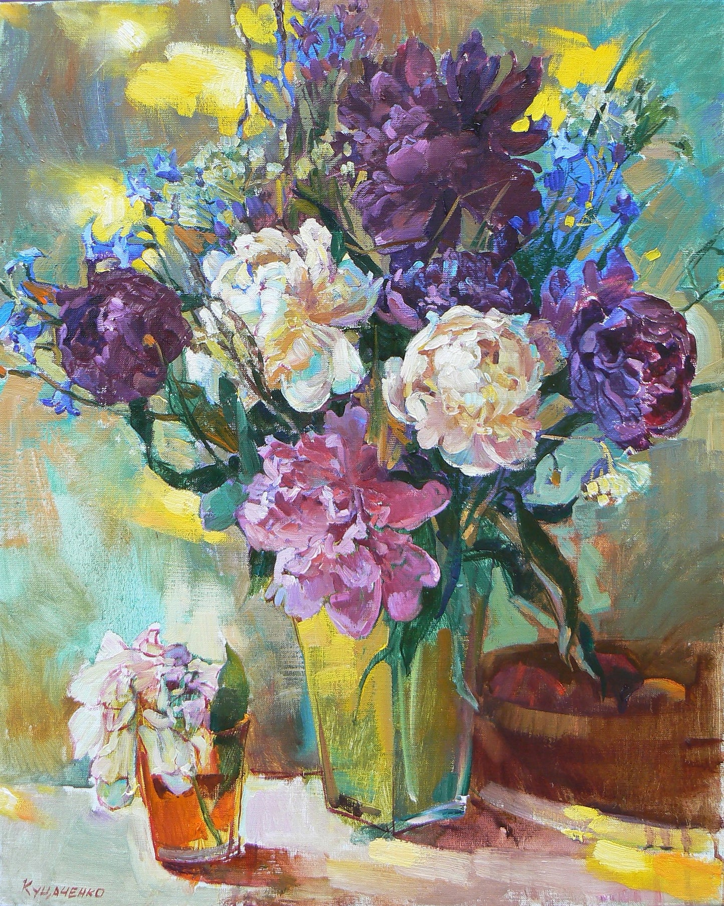Elegant Peony Arrangement