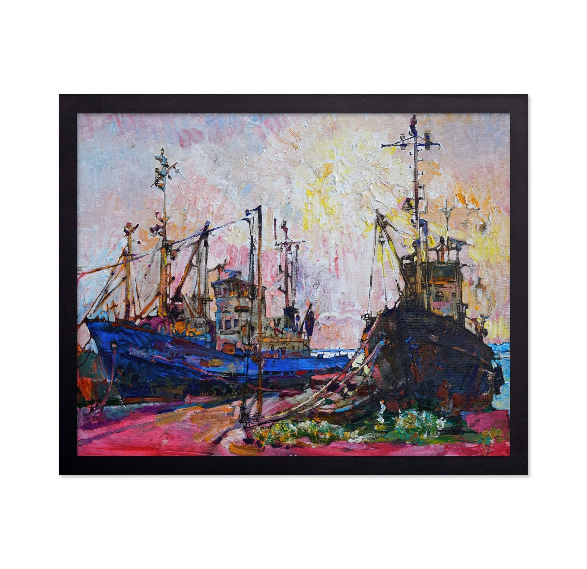 Harbor Fishing Boats