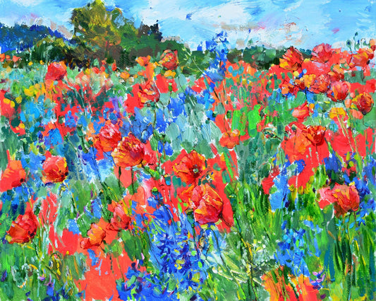 Wildflower Meadow Burst