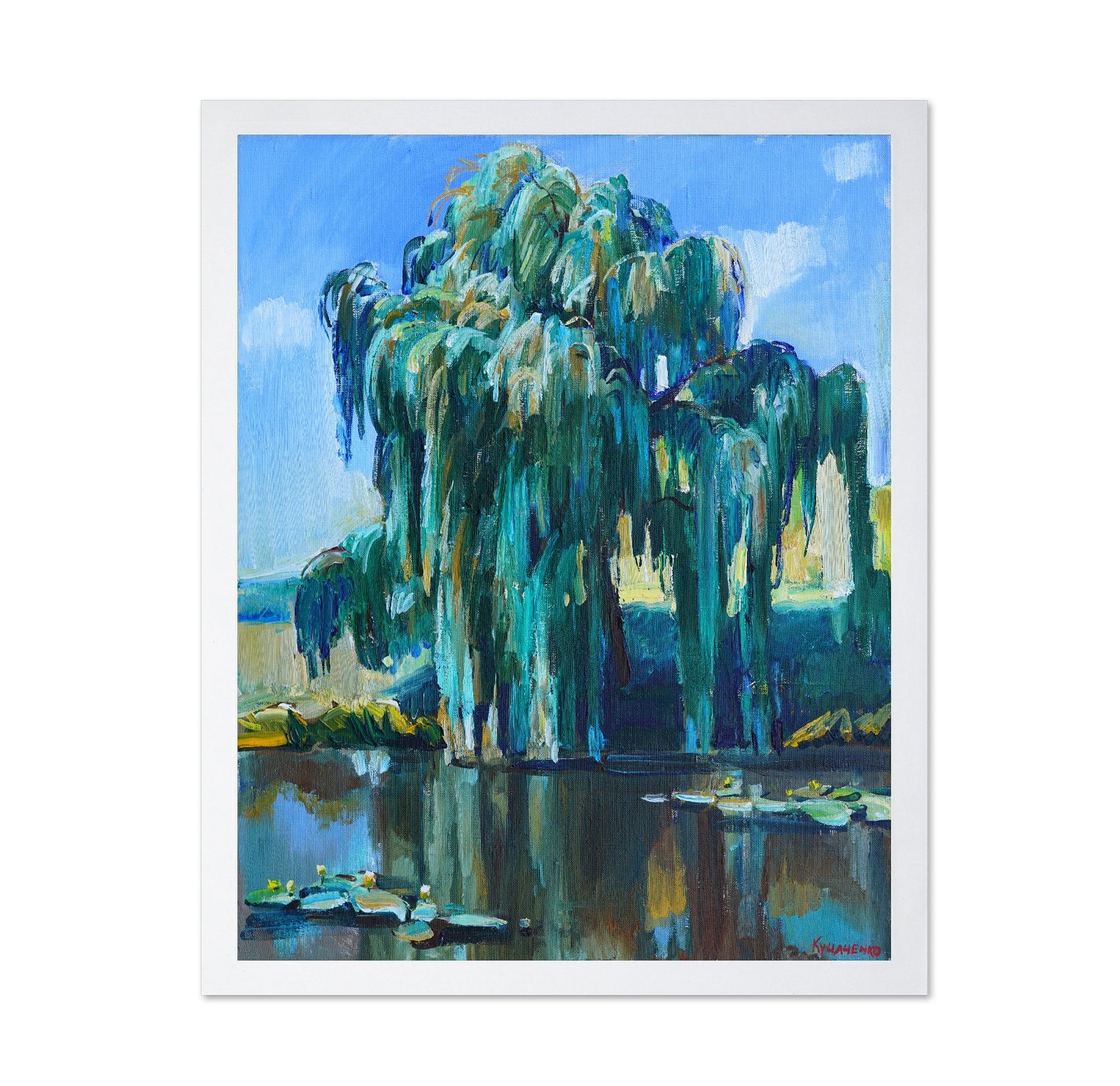 Willow Tree Reflection
