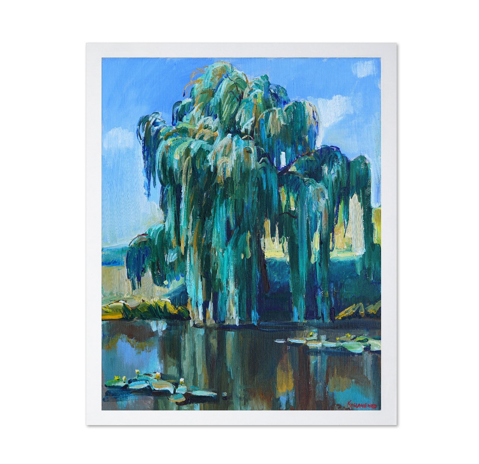 Willow Tree Reflection