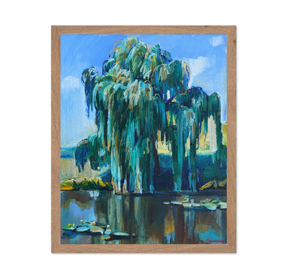Willow Tree Reflection