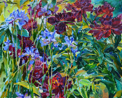 Lush Garden Blooms