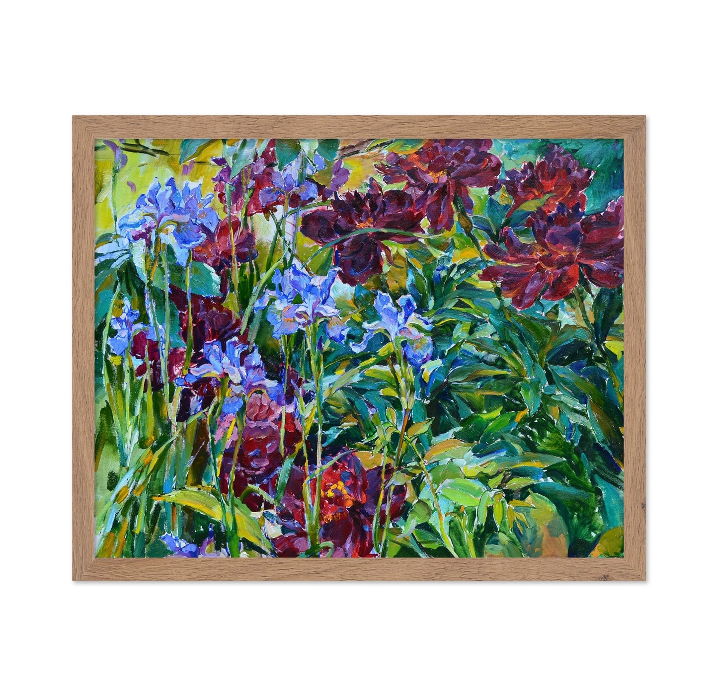 Lush Garden Blooms