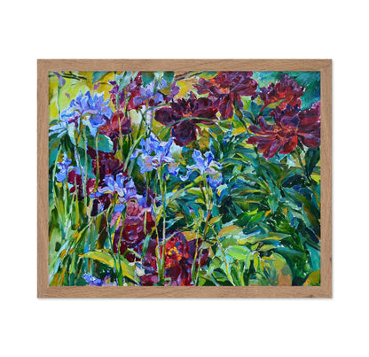 Lush Garden Blooms