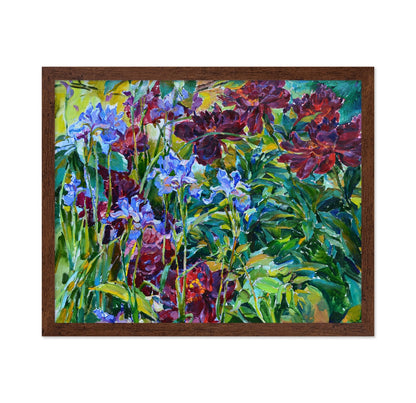 Lush Garden Blooms