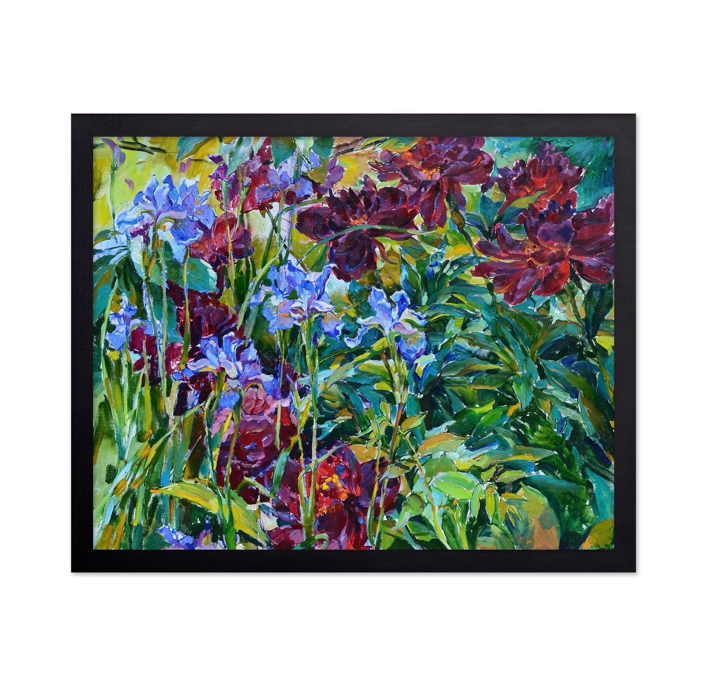 Lush Garden Blooms
