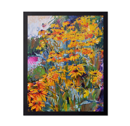Golden Wildflower Garden