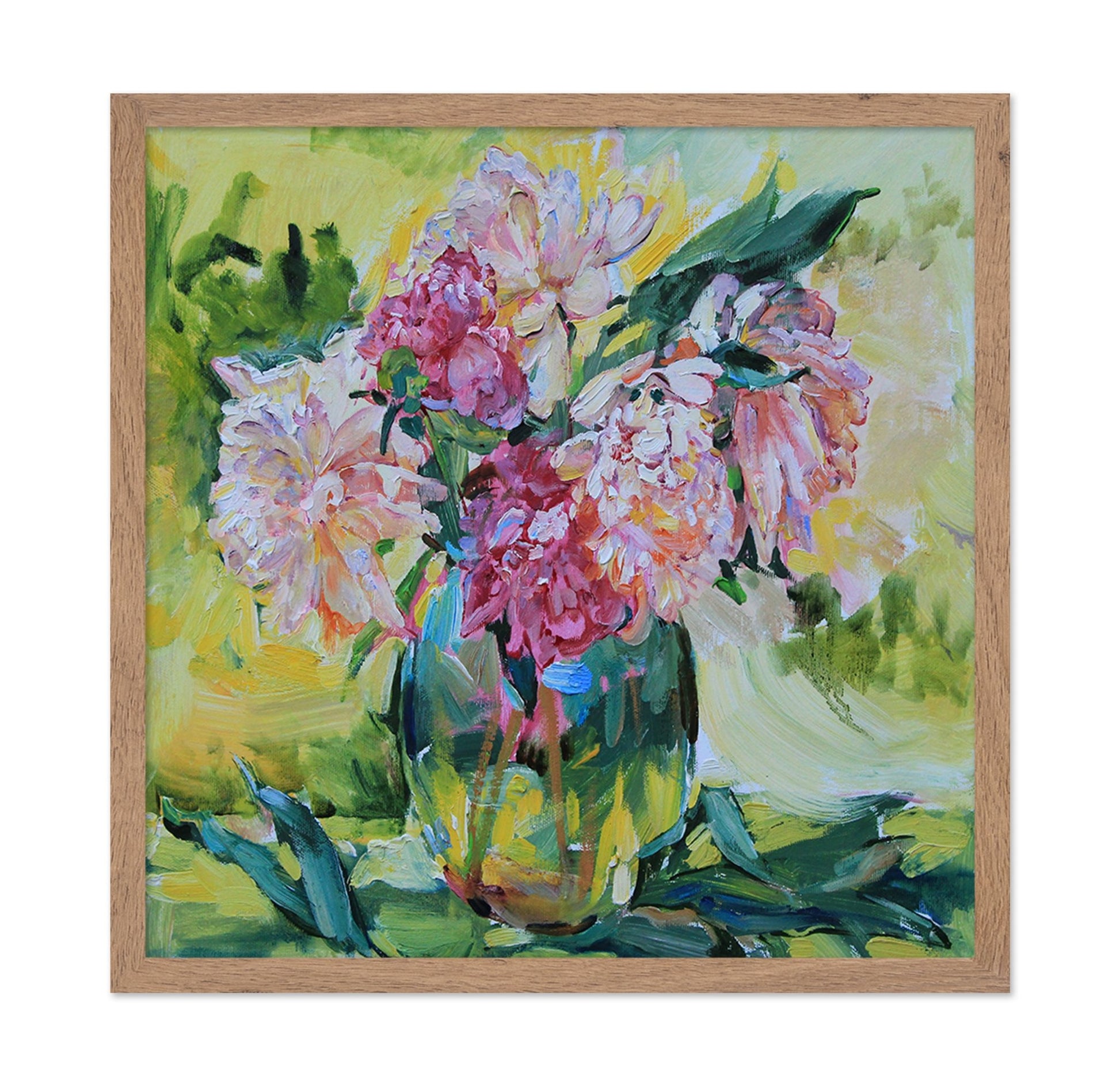Peony Bouquet Still Life