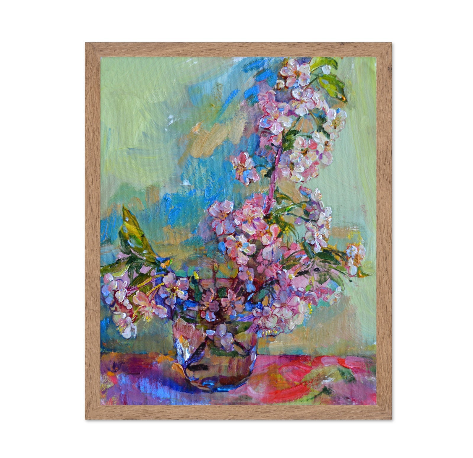 Cherry Blossom Still Life