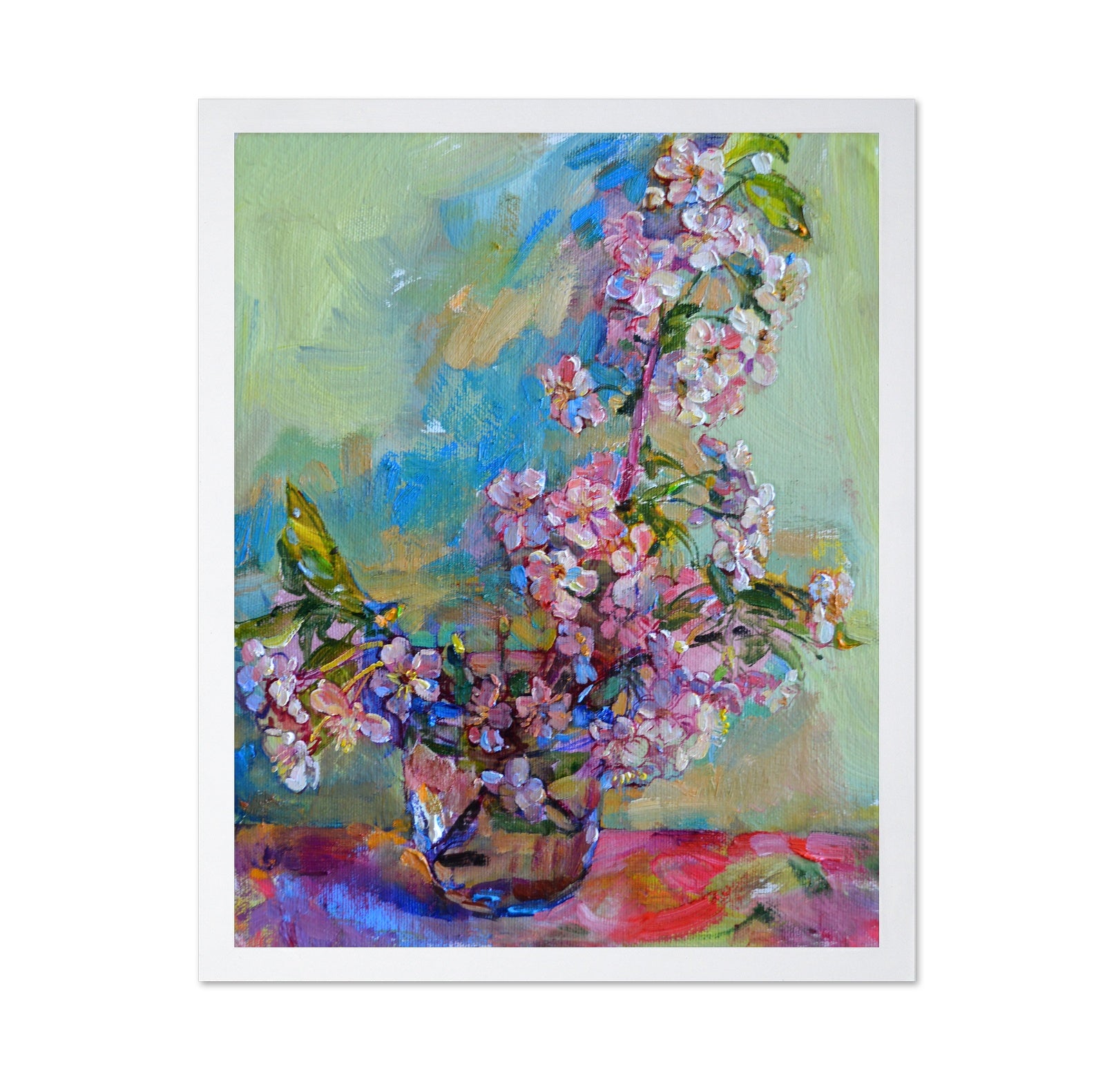 Cherry Blossom Still Life