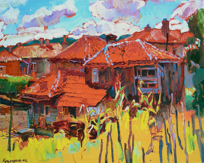 Rustic Village Rooftops