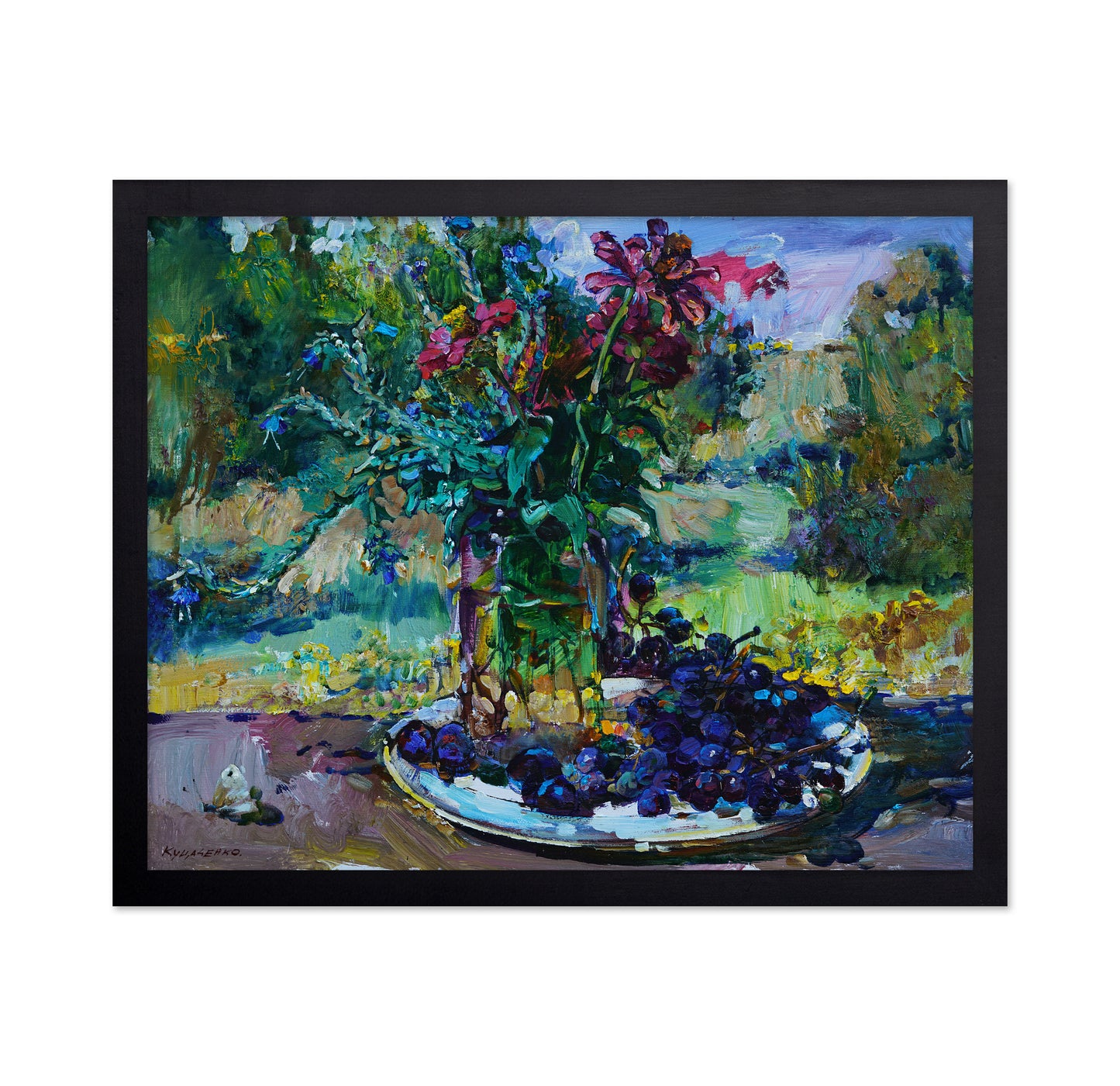 Floral Still Life Vase