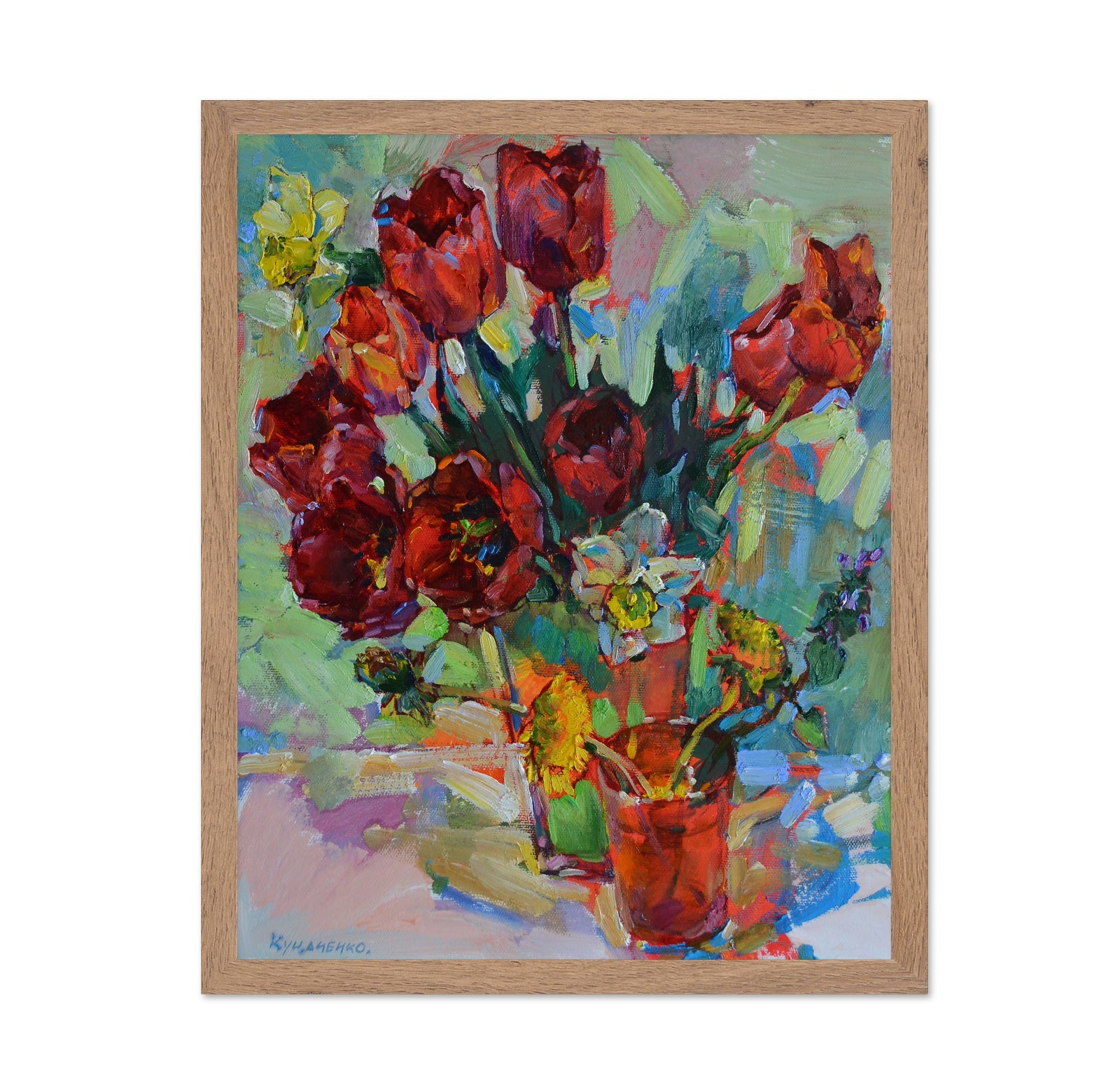 Red Tulip Bouquet