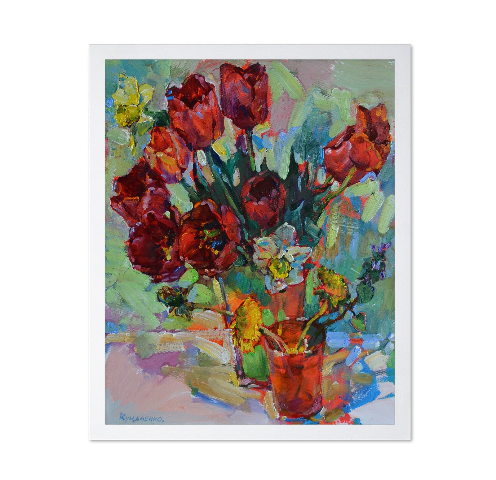 Red Tulip Bouquet